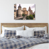 Stadtbild  leinwanddruck (Insitu (Schlafzimmer))