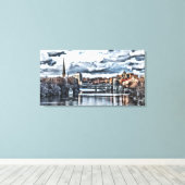 Stadtbild Leinwanddruck (Insitu (Holzboden))