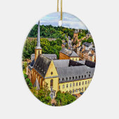Stadtbild Luxemburg Keramik Ornament (Rechts)