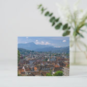 Stadtbild Luzern Postkarte (Stehend Vorderseite)