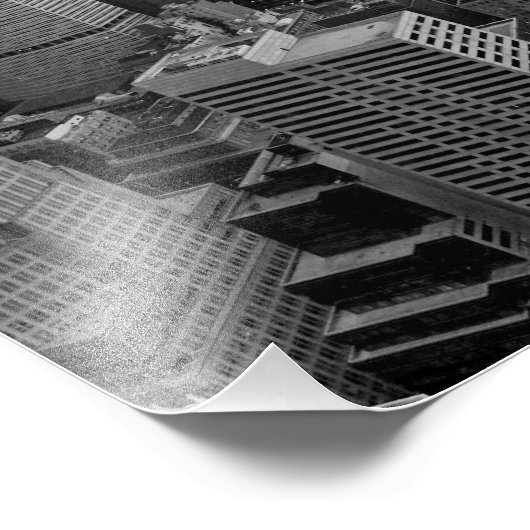 Stadtbild, Manhattan Fotodruck (Ecke)