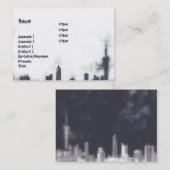 Stadtbild - mollig visitenkarte (Vorne/Hinten)