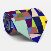 Stadtbild Mosaikhalsband Krawatte (Gerollt)