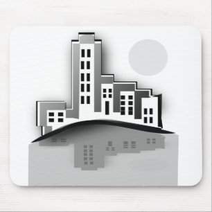 Stadtbild Mousepad