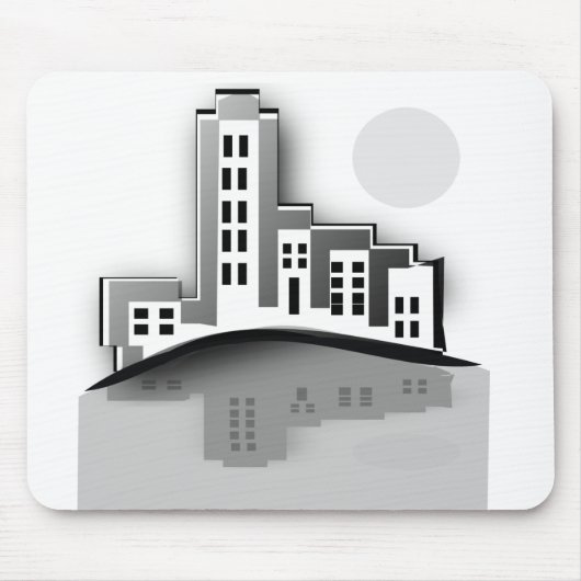 Stadtbild Mousepad (Vorne)