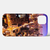 Stadtbild nachts von Chicago Case-Mate iPhone Hülle (Rückseite (Horizontal))