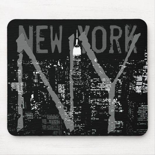 Stadtbild-New- York Citygeschenke New York Mousepad (Vorne)