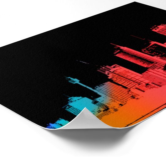 Stadtbild Poster (Ecke)