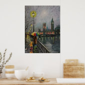 Stadtbild Poster (Küche)