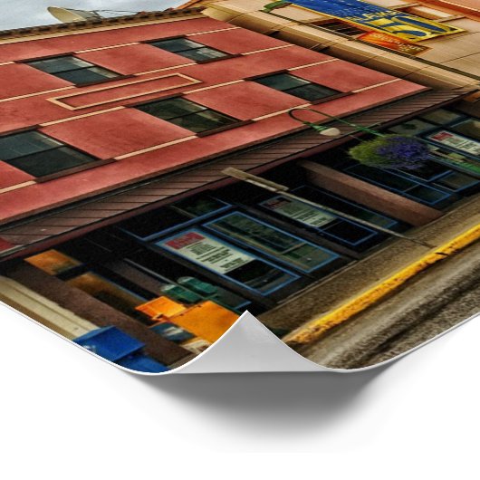 Stadtbild Poster (Ecke)