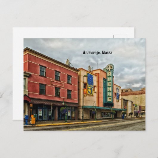 Stadtbild Postkarte (Vorne/Hinten)