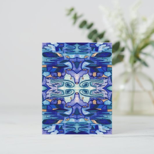 Stadtbild Postkarte (Stehend Vorderseite)