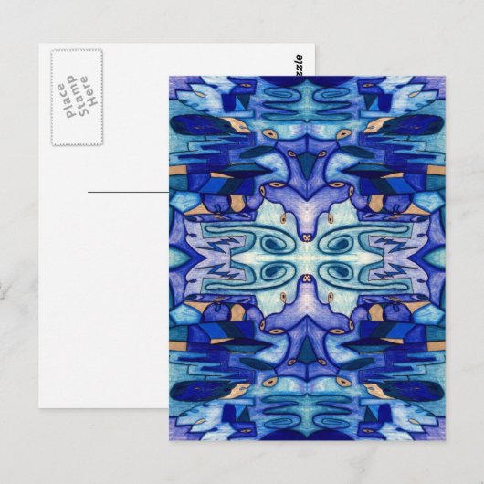 Stadtbild Postkarte (Vorne/Hinten)