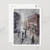 Stadtbild Postkarte (Vorne/Hinten)