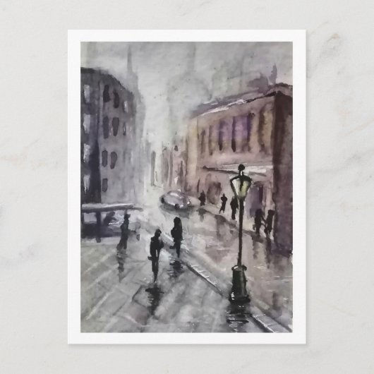 Stadtbild Postkarte (Vorderseite)