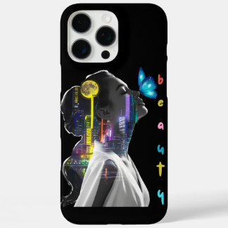 Stadtbild Schöne Frau, Frauentag iPhone 16 Pro Max Hülle
