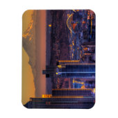 Stadtbild Seattle Downtown, Fußball Magnet (Vertikal)