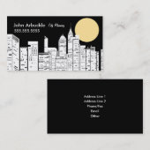 Stadtbild-Skyline-Visitenkarte Visitenkarte (Vorne/Hinten)