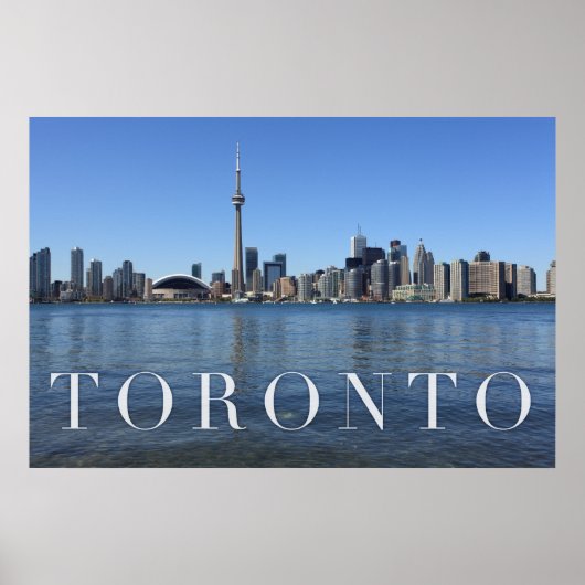 Stadtbild Toronto Poster (Vorne)