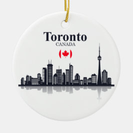 STADTBILD-VERZIERUNG TORONTOS KANADA KERAMIK ORNAMENT