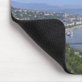 Stadtbild von Budapest Mousepad (Ecke)