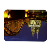 Stadtbild von Cologne Flexi Magnet (Horizontal)