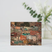 Stadtbild von Guanajuato, Mexiko Postkarte (Stehend Vorderseite)