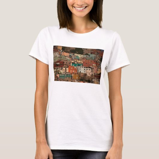 Stadtbild von Guanajuato, Mexiko T-Shirt (Vorderseite)