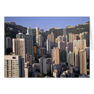 Stadtbild von Hongkong, China