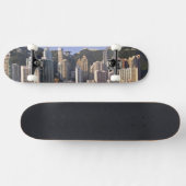 Stadtbild von Hongkong, China Skateboard (Horizontal)