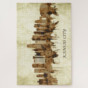 Stadtbild von Kansas City Missouri Puzzle