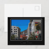 Stadtbild von Kapstadt Postkarte (Vorne/Hinten)