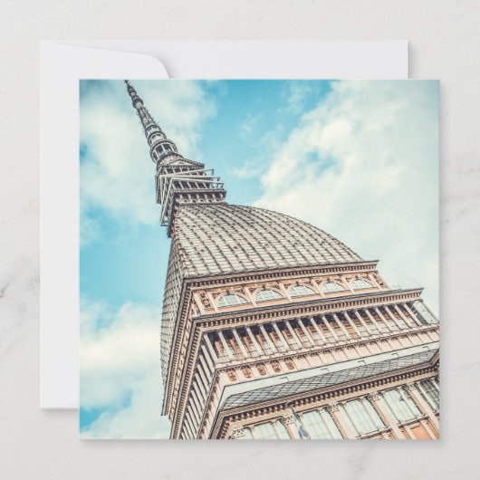 Stadtbild von Mole Antonelliana, Turin, Italien (Vorderseite)