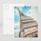 Stadtbild von Mole Antonelliana, Turin, Italien Postkarte (Vorne/Hinten)