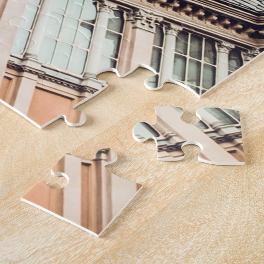 Stadtbild von Mole Antonelliana, Turin, Italien Puzzle (Seite)