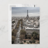 Stadtbild von Paris Frankreich Postkarte (Vorne/Hinten)