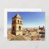 Stadtbild von Potosi, Bolivien Postkarte (Vorne/Hinten)