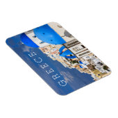 Stadtbild von Santorin, Griechenland Magnet (Rechte Seite)