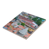 Stadtbild von Tiflis Fliese (Seite)