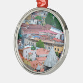Stadtbild von Tiflis Ornament Aus Metall (Links)