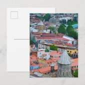 Stadtbild von Tiflis Postkarte (Vorne/Hinten)