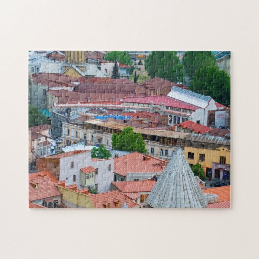 Stadtbild von Tiflis Puzzle (Horizontal)
