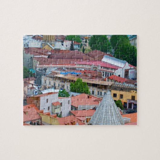 Stadtbild von Tiflis Puzzle (Horizontal)