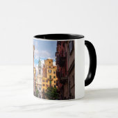 Stadtbild Zweifarbiges Kaffeetasse (VorderseiteRechts)