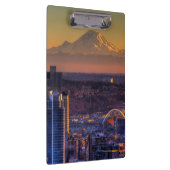 Stadtbildansicht von Seattle im Stadtzentrum Klemmbrett (Rechts)