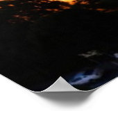 Stadtblick im Stadtzentrum Poster (Ecke)