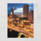 Stadtblick im Stadtzentrum Postkarte (Vorderseite)