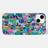 Stadtblick in der Nacht Case-Mate iPhone Hülle (Rückseite (Horizontal))