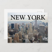 Stadtblick in der Nacht | New York City, NY Postkarte (Vorne/Hinten)