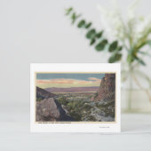 Stadtblick vom Tahquitz Canyon Postkarte (Stehend Vorderseite)